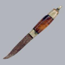 Antique 1890s Swedish Miniature Eskilstuna Knife Nordic Barrel Puukko #8712