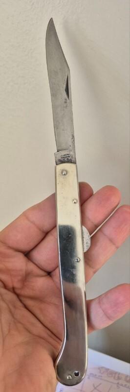 Rare 5 1/8" Joseph Rodgers Lockback Knife, Solid Vintage Sheffield Knife