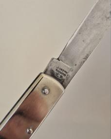 Rare 5 1/8" Joseph Rodgers Lockback Knife, Solid Vintage Sheffield Knife