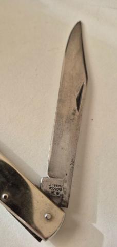 Rare 5 1/8" Joseph Rodgers Lockback Knife, Solid Vintage Sheffield Knife