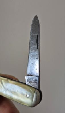 3 1/8" Vintage Whittler Knife, Camillus Cutlery Co., Camillus, NY, USA, c.1930s–1940s