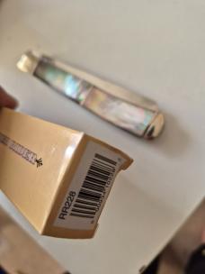 4" Rough Rider Trapper, Model RR228 , Stunning Rainbow/Smoky Pearl Handles