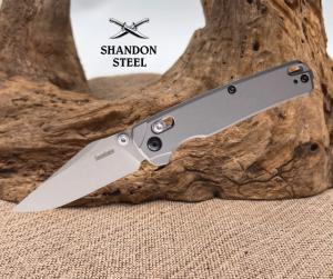 Kershaw Bel Air Folding Knife 3quot CPM MagnaCut Steel Blade Gray Aluminum Handle