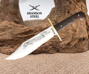 Remington American Spirit 250th Anniversary Bowie Walnut Fixed Blade Knife 51250