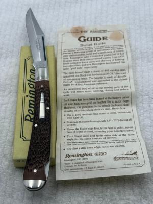 Remington Vintage 1992 Bullet Knife Guide R1253 Limited Edition New In Box