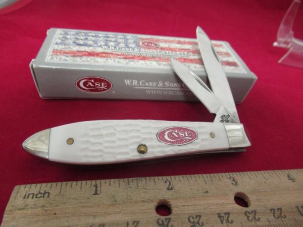 Case XX 2016 White Bone Tear Drop Jack Pattern # TB62028 SS Case XX 2016 White Bone Tear Drop Jack Pattern # TB62028 SS