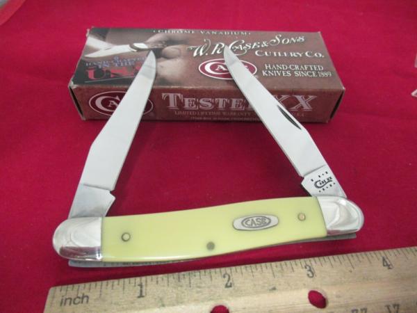 Case XX 2011 Yellow Delrin Handle Muskrat CV Case XX 2011 Yellow Delrin Handle Muskrat CV