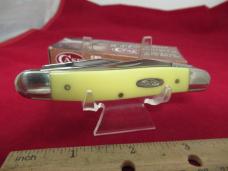 Case XX 2011 Yellow Delrin Handle Muskrat  CV