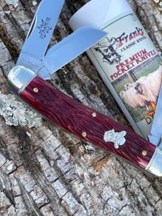 GEC NORTHFIELD ** SFO 913424 BLOOD RED JIGGED BONE DYNAMITE