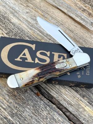 CASE XX ** 1999 RED STAG MINI COPPERLOCK