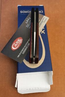 CASE MDE RED/BLACK CROSSROADS BARLOW (free shipping)