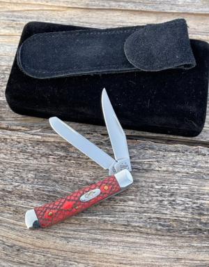 CASE XX ** SFO 2005 RED RATTLESNAKE TINY TRAPPER