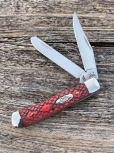 CASE XX ** SFO 2005 RED RATTLESNAKE TINY TRAPPER