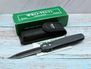 Pro-Tech Dark Angel OTF Knife Black 37quot Black 3202