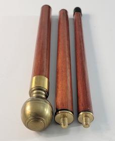 Collapsible Walking Cane with Knife Blade