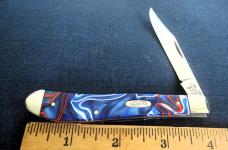 CASE XX 101048 SLIMLINE TRAPPER 2025 RED WHITE AND BLUE UNUSED SUPER FIND