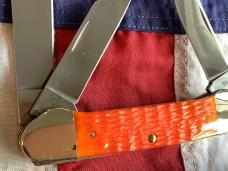 2007 Super, Dark Orange Gunboat Canoe (Mdl# 6394 SS) NOS in Orig box Minty