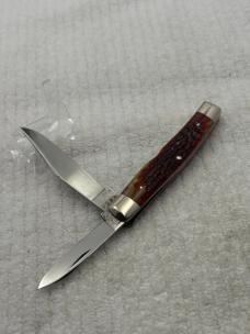 Case XX USA 1970 10 Dot 2 Blade 6292 Red Bone Pocket Knife(76)