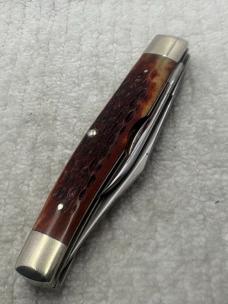 Case XX USA 1970 10 Dot 2 Blade 6292 Red Bone Pocket Knife(76)