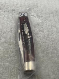 Case XX USA 1970 10 Dot 2 Blade 6292 Red Bone Pocket Knife(76)