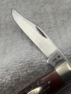 Case XX USA 1970 10 Dot 2 Blade 6292 Red Bone Pocket Knife(76)