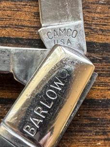 CAMCO Barlow Two-Blade Sawcut Delrin handle