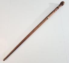 Vintage Walking Cane with Knife Blade