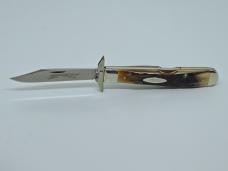 1971 CASE XX USA 5111 1/2 Stag CHEETAH Swing Guard Lockback Knife 9 dots SMALL tang stamp