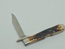 1971 CASE XX USA 5111 1/2 Stag CHEETAH Swing Guard Lockback Knife 9 dots SMALL tang stamp