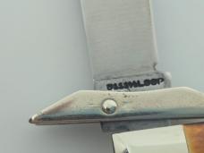 1971 CASE XX USA 5111 1/2 Stag CHEETAH Swing Guard Lockback Knife 9 dots SMALL tang stamp