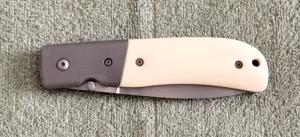 Custom C H Charlie Morris Frisco City AL Tactical Liner Lock Knife Mint