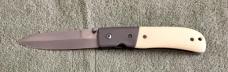 Custom C H (Charlie) Morris Frisco City, AL Tactical Liner Lock Knife Mint