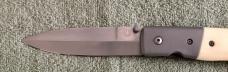 Custom C H (Charlie) Morris Frisco City, AL Tactical Liner Lock Knife Mint
