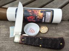 Great Eastern Cutlery Northfield 235120L UN-X-LD Bullet Red Tail Jig Bone Liner Lock Gorgeous!
