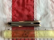 1976 Queen Razor Barlow (Queen Steel #25) Knife w/ Derlin Handles -NOS