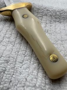 Khyber Vintage Double Edge Boot Knife #2750 Made In Japan (22)