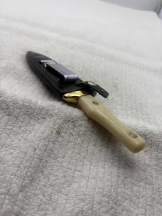 Khyber Vintage Double Edge Boot Knife #2750 Made In Japan (22)