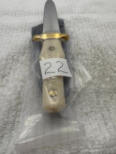 Khyber Vintage Double Edge Boot Knife #2750 Made In Japan (22)