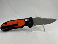 BENCHMADE USA BK9170-ORG Orange Triage Combo Axis Lock Automatic w/ BOX