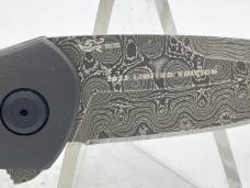 2023 BUCK CUSTOM USA 590 Ltd Ed Damascus Bolster Lock A/O Paradigm w/ OMP Box