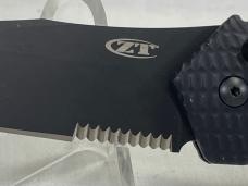 2008 ZERO TOLERANCE 0610ST Combo Tanto Safety Lock Button Automat IN POUCH