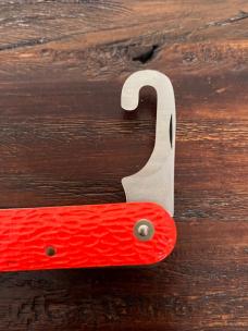 VINTAGE ORANGE CAMILLUS MC-1 PARATROOPER POCKET KNIFE