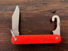 VINTAGE ORANGE CAMILLUS MC-1 PARATROOPER POCKET KNIFE