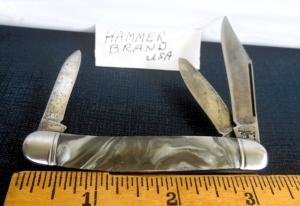 VINTAGE HAMMER BRAND USA STOCKMAN USED IN GOOD CONDITION FOR THE COLLECTOR