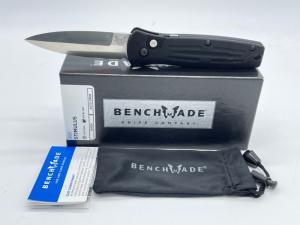 BENCHMADE USA 3551 154CM Spear Point Black Pardue Stimulus Automatic w/ OMP Box