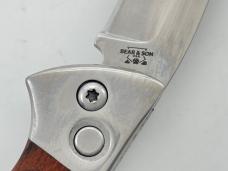 BEAR & SON USA 2A08R Rosewood Automatic Drop Point Hunter Lockback w/ OMP Box
