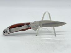 BEAR & SON USA 2A08R Rosewood Automatic Drop Point Hunter Lockback w/ OMP Box