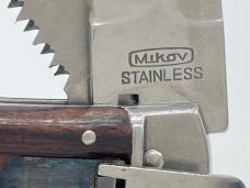 MIKOV KNIVES 241 Spear Point & Saw 2-Blade Leverlock Automatic Predator
