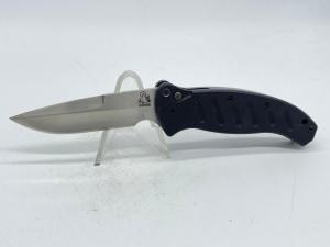 WOODARD USA Combat Black Push Button Automatic 