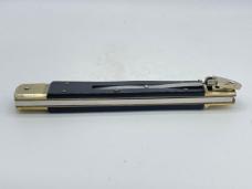 HUBERTUS KNIVES Genuine Buffalo Horn Kris Leverlock Automatic 